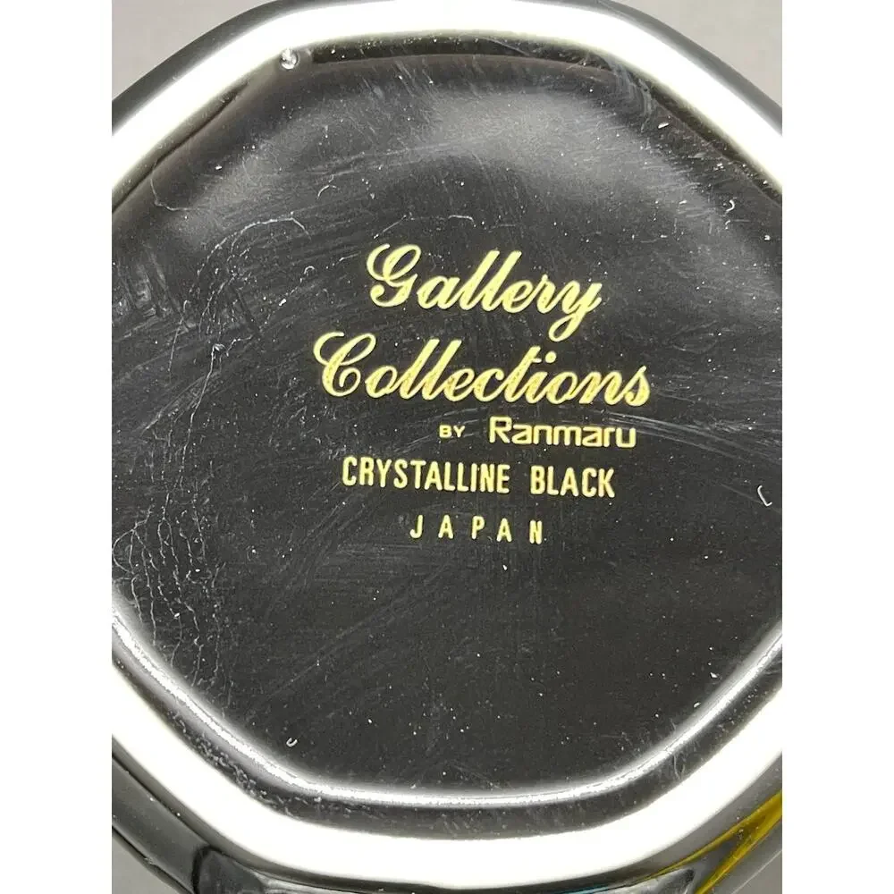 Gallery Collections by Ranmaru Crystalline Black Creamer Cream Japan